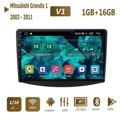 Android pro Mitsubishi Grandis 1 2003 - 2011 Autorádio Multimediální přehrávač videa Navigace GPS 2Din 1+16GB