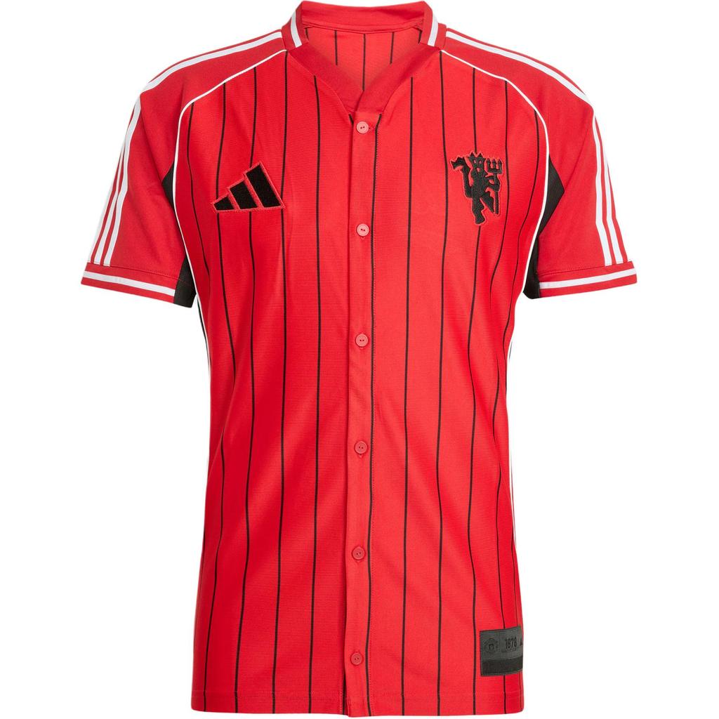 Adidas Manchester United SS25 US Pack Shirt Fashion Comfortable Soft Skin-Friendly Short Sleeve Baseball Jersey Men Tops JN2832