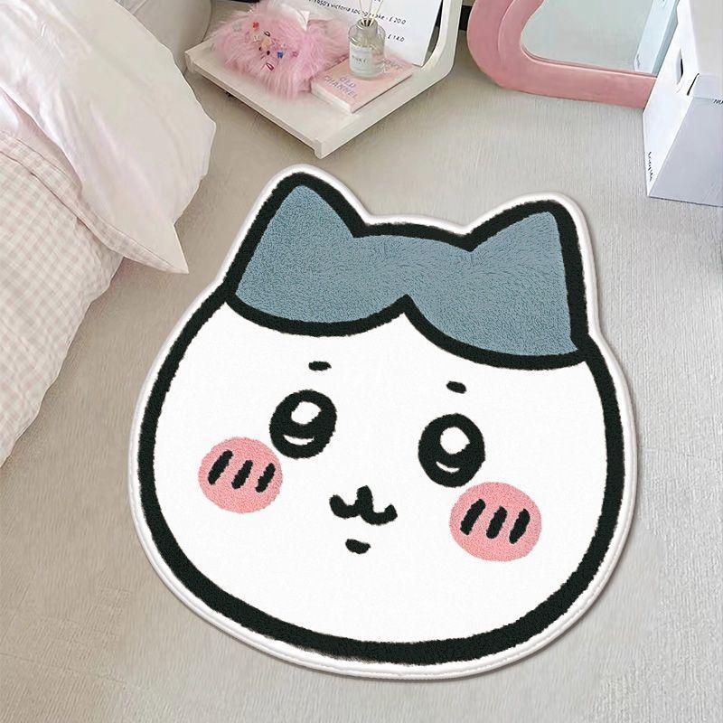 Bedroom Bed Lovely Carpet Thick Imitation Cashmere Foot Mat Living Room Sofa Floor Mat