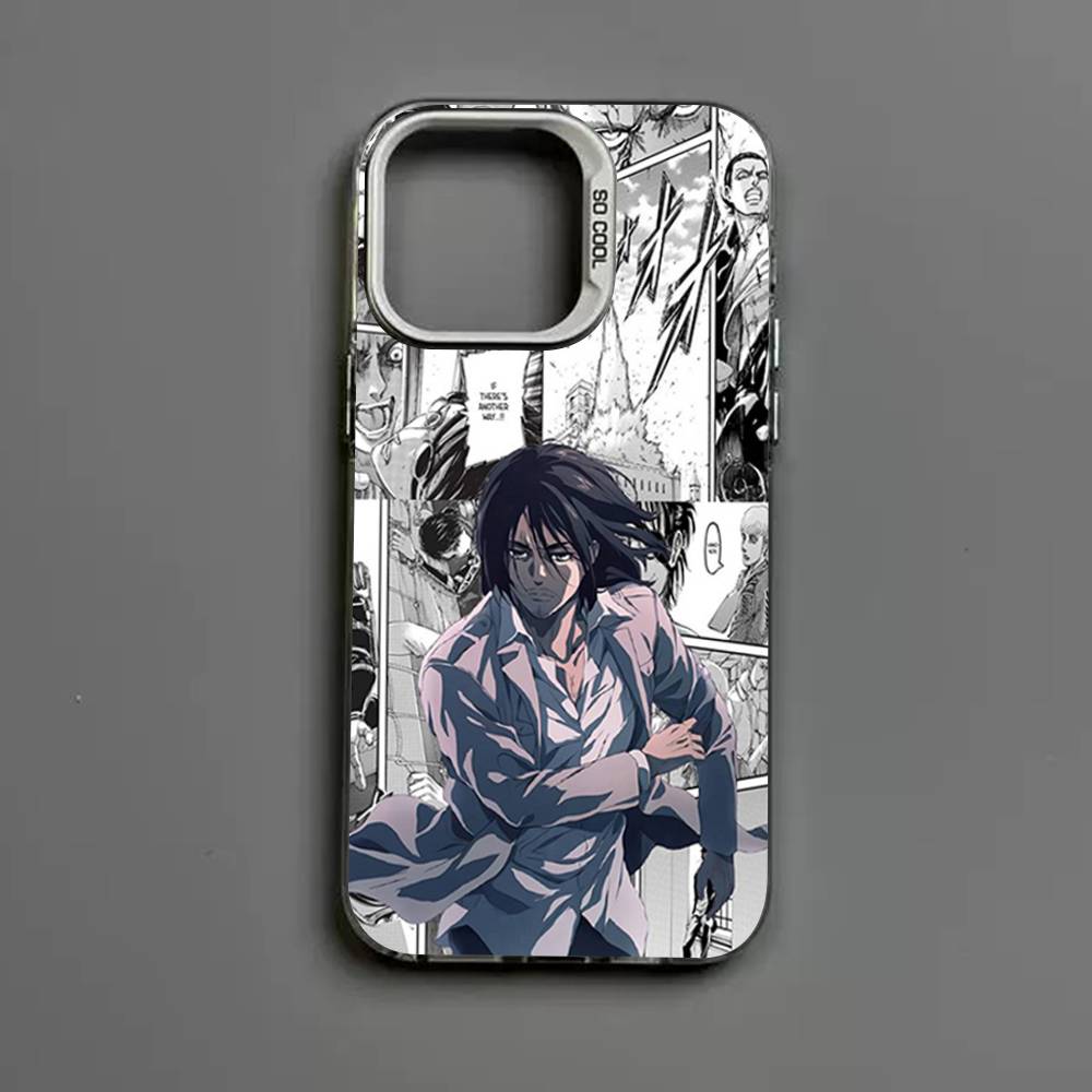 

Hot Anime Attack on Titan Phone Case For iPhone 17 16 15 14 13 12 11 Pro MAX Matte Shockproof Back Anti Fall Matte Cover iPhone 13 pro