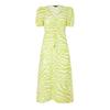 Biba Womens/Ladies Zebra Print Ruched Bust Midi Dress