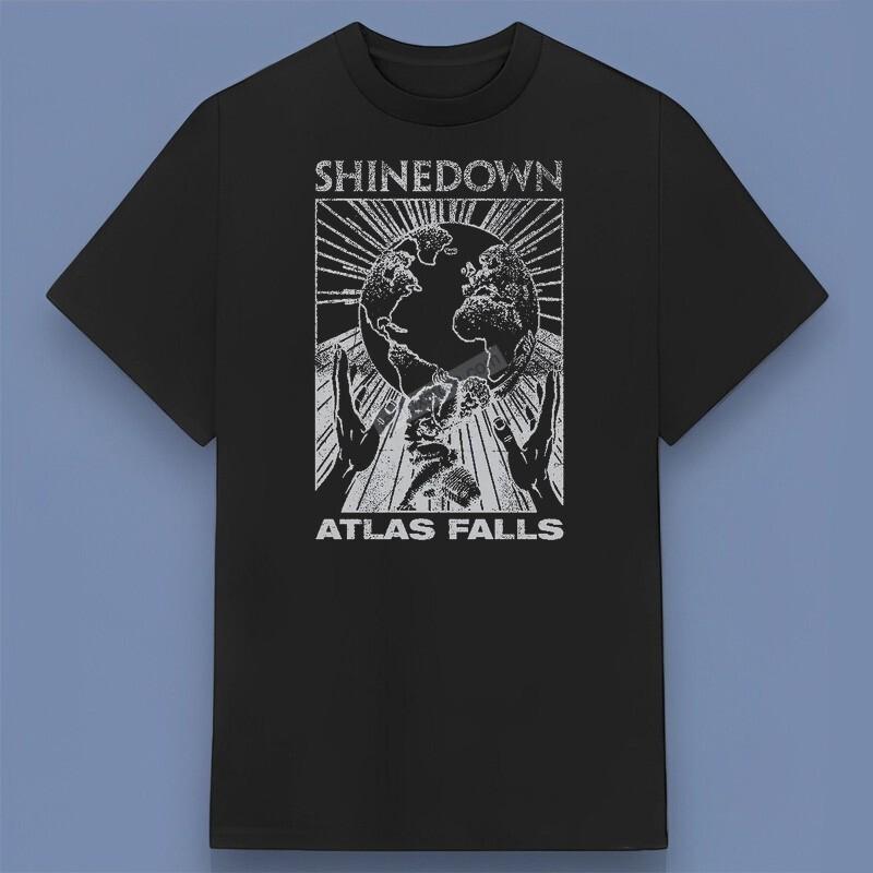 Shinedown Atlas Falls Unisex T-Shirt Perfect Gift For Friends  Family S-4XL XXXL