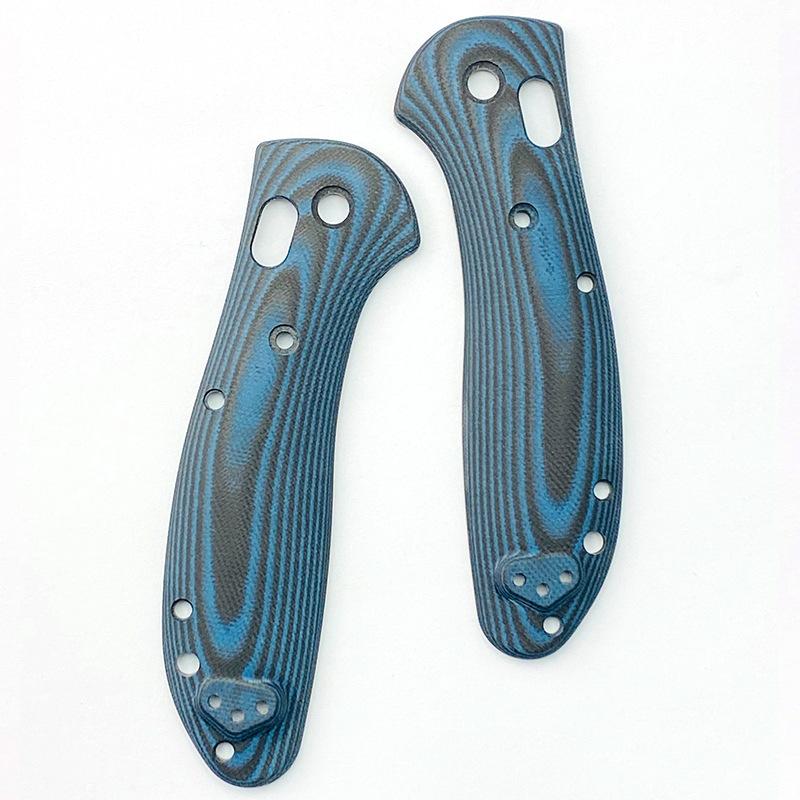 DIY Nakładki na rękojeść Materiał kompozytowy G10 Ręcznie robione Części narzędziowe Domowe Ręczne Nóż motylkowy BM 550 / 551 Rękojeść ze śrubami wału wsporczego Akcesoria