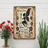Vintage Fairy Metal Tin Sign Wall Art 8x12 Rustic Iron Decor Home Pub Bar Garden