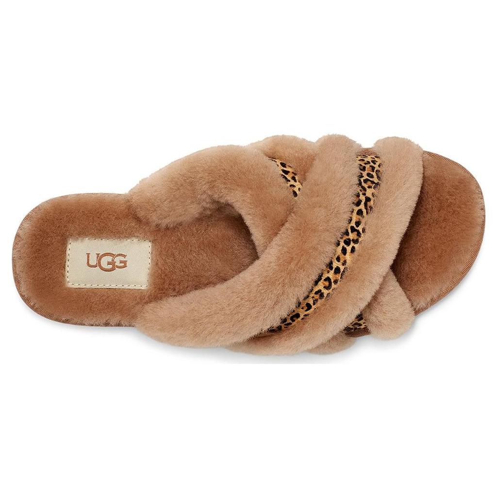 UGG Scuffita Speckles Παντόφλα Κάστανο (Γυναίκες) Γυναικεία Αθλητικά Παπούτσια 1151832-CHE