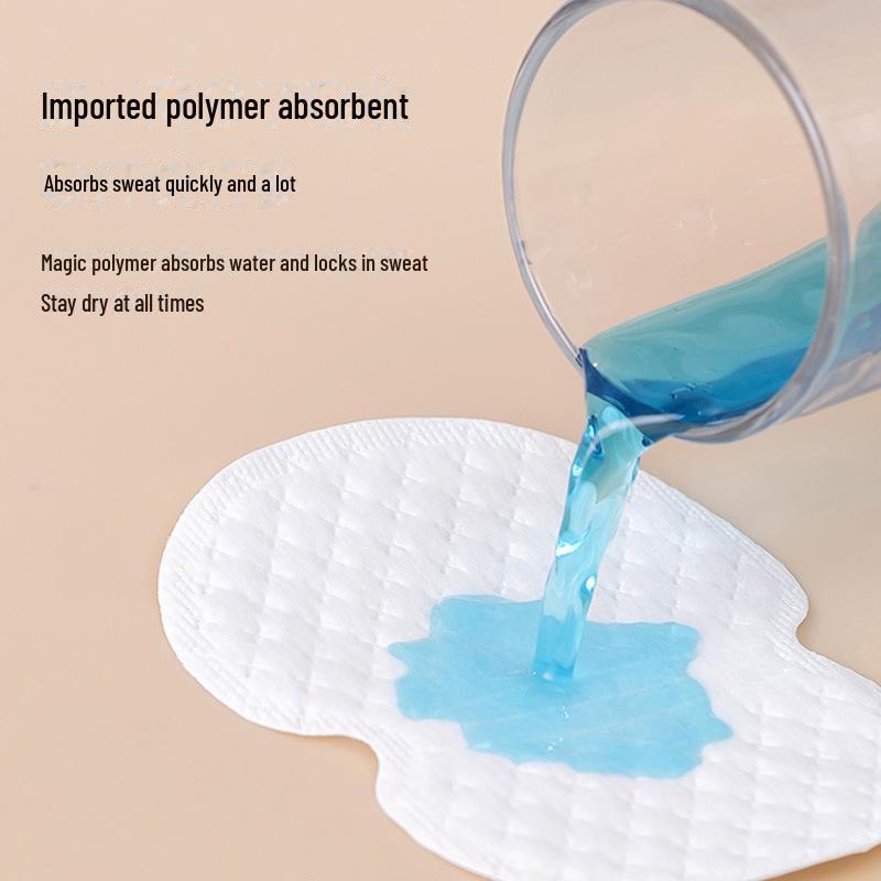 "Sweat-Absorbing Armpit Patches: Ultra-Thin, Invisible Antiperspirant Pads for Women".