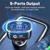 150W USB Car Charger Type C Mobile Phone Charger Fast Charging For iPhone 15 16 Pro Max Xiaomi Samsung USB C Car Charger Adapter
