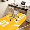Büroteppich Fußball-Thema Design mit "Teamname", "Ethan" und "07" für Sofateppich, Stuhl