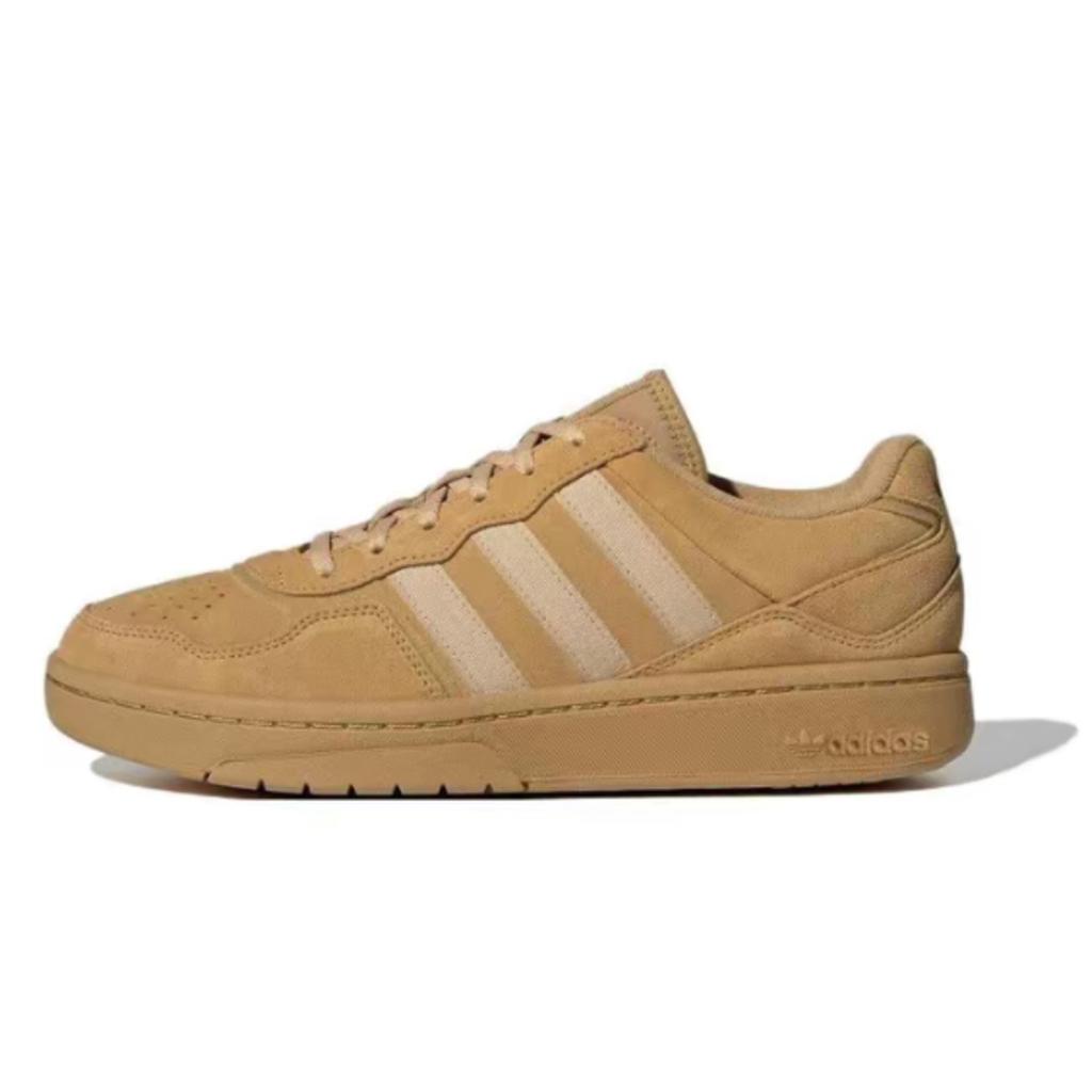 Adidas Originals Courtic Abrasion Resistant Low top Skateboard Shoes Unisex Wheat ID6070(team65-)
