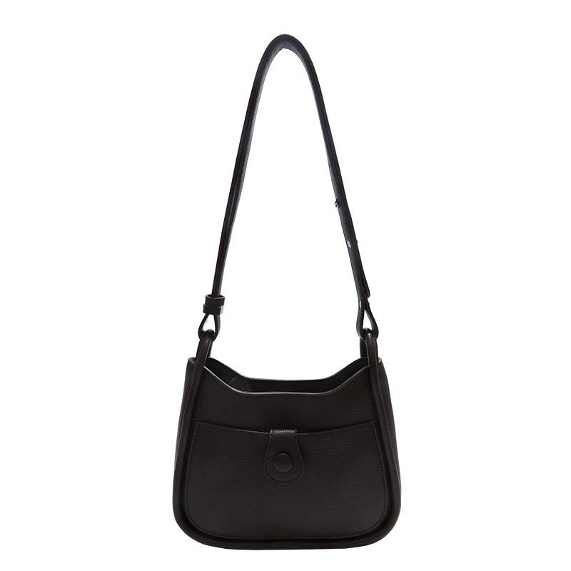Today's popular small bags women's new trendy fashion messenger bags solid color shoulder armpit bags