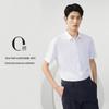 Hongdou Men's 0-Sense Non-Iron Modal Short-Sleeve Shirt