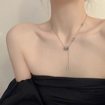 Small Waist Necklace Women'S Light Luxury Niche High-End Design Sense Autumn And Winter Sweater Chain Accessories Tide