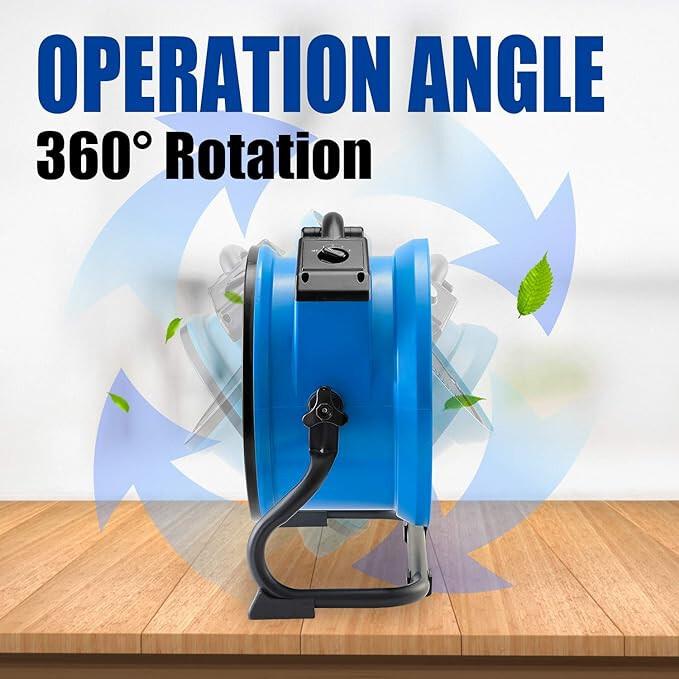 XPOWER FC-300 Atemberaubende Luftzirkulation Axialventilator Luftzirkulation