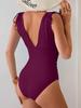 Damen Casual Einteiler Badeanzug