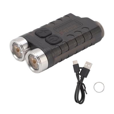 V3 Mini Keychain Flashlight USB Rechargeable Small Flashlight Outdoor Waterproof Camping Hiking