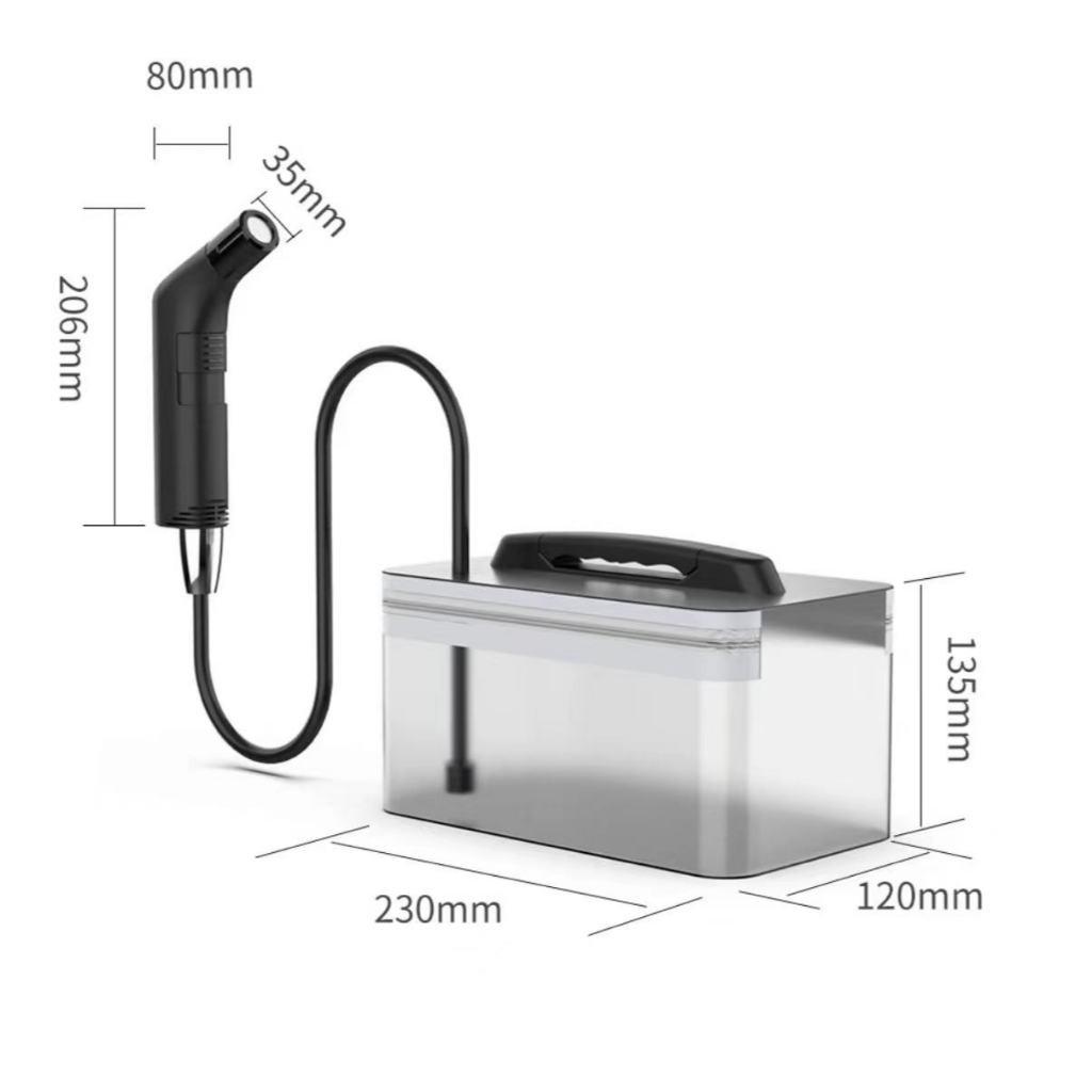 Portable Electric Bidet Fits Bottles for Personal Cleaning Shattaf Rechargeable Travel Camping Summer Cooling Bidet Shower Jet Sprayer Muslim Bidet