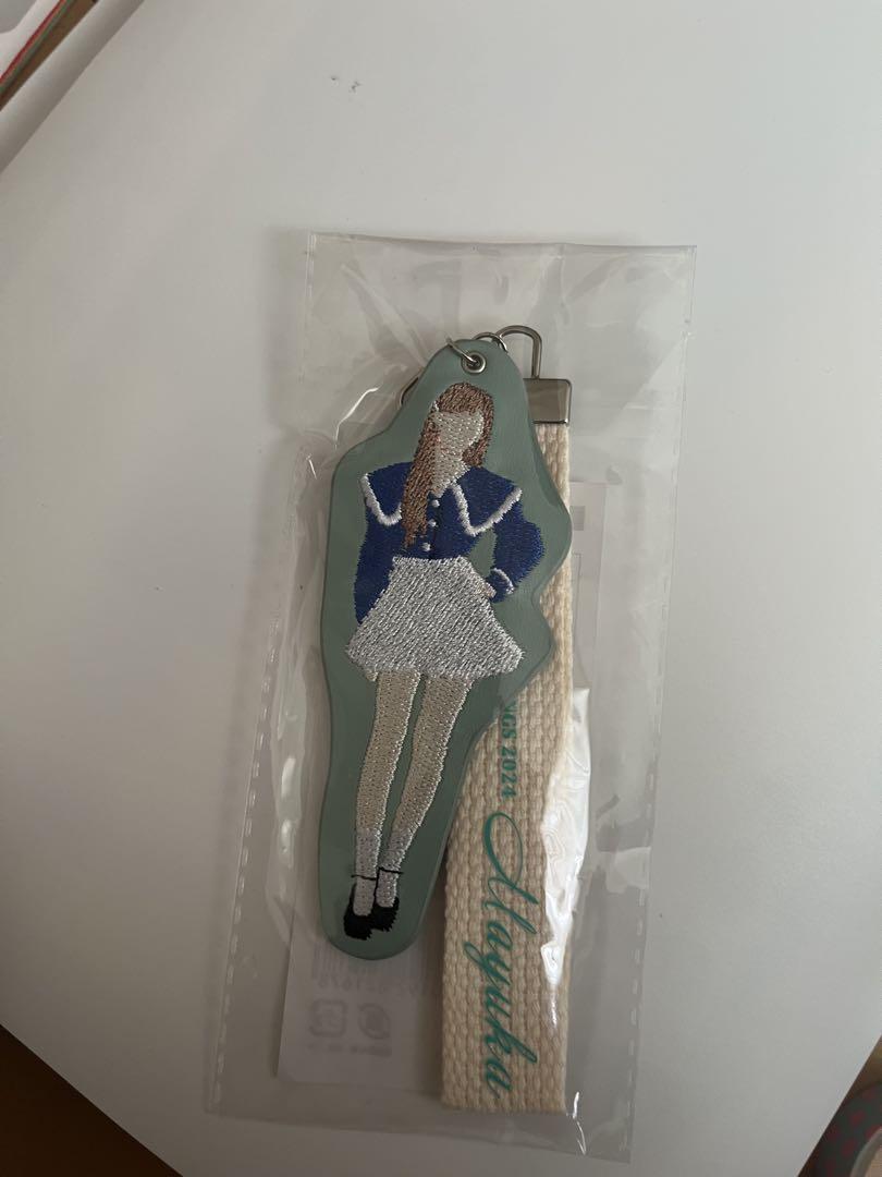 

[USED] NiziU Mayuka Seagreen 2024 Keychain
