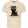 Dog I'm Fine Everything Is Fine Funny Dog Mens Light Cotton T-Shirt