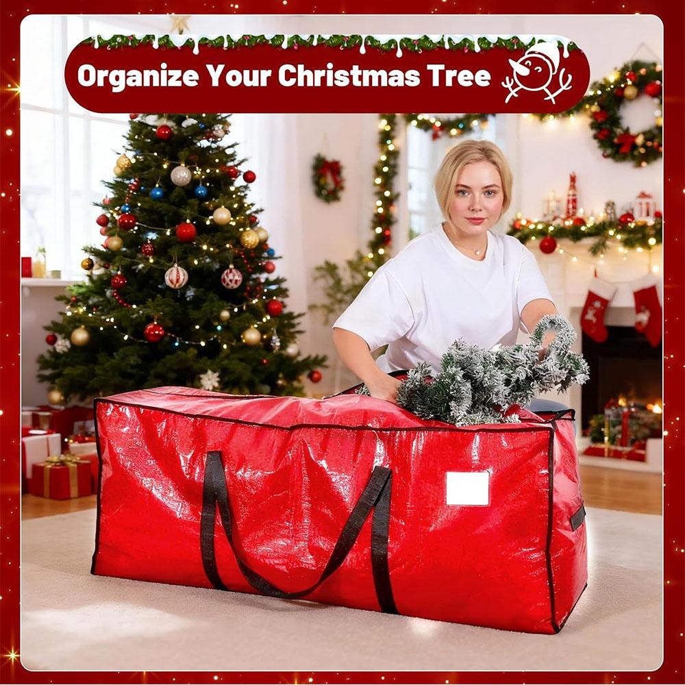 Extra Große Aufbewahrungstasche für Weihnachtsbäume für Weihnachtsbäume und andere Dekorationen