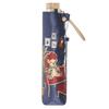 Moonbat Rain Folding Satin Blue [Dachshund] Umbrella, Umbrella, Women's, Brand, Durable, Commuting, School, Bear, Print, 21-125-11275-02,