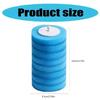 652F Refillable Toilet Brush Heads Toilet Brush Refills set for Easy Bathroom Hygiene