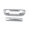 One Set Chrome Tailgate Trunk Door Handle Cover Without Keyhole for 1999-2004 Jeep Grand Cherokee All Models