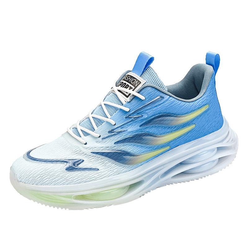 

Мужская повседневная спортивная обувь, удобные и дышащие кроссовки с мягкой подошвой из сетки, нескользящая эластичная подошва, теннисная баскетбольная обувь 46 королевский синий