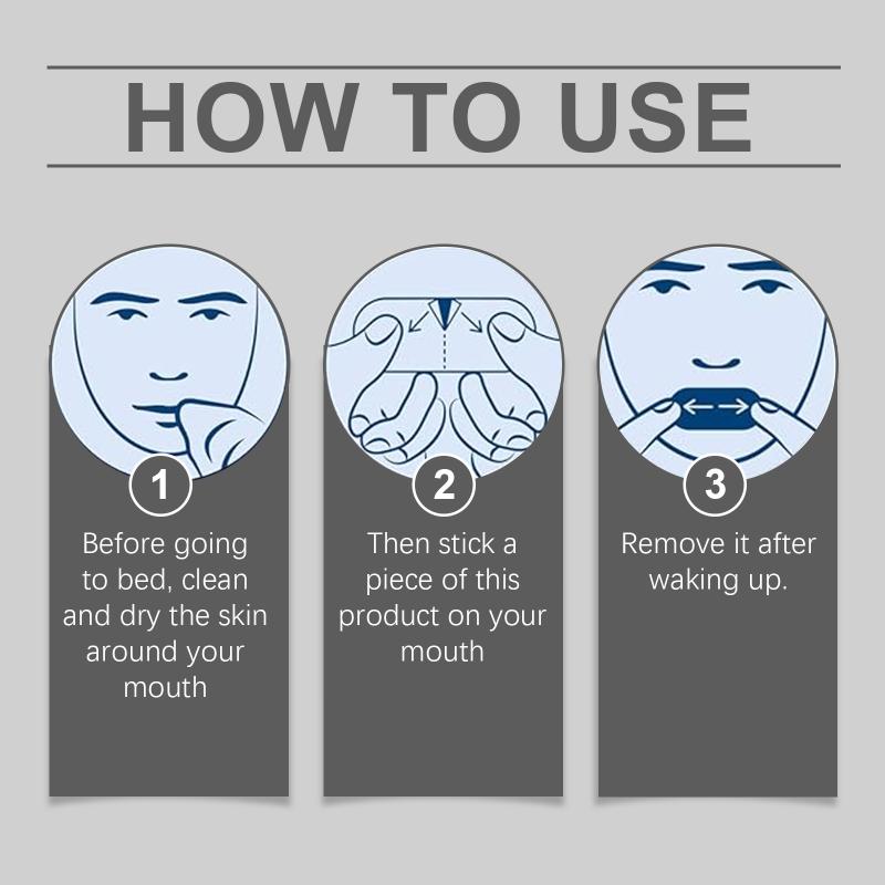 Anti Snoring Nasal Strips Reduce Snoring Nose Patch Sleeping Patch Easier Breath Suitable For Sports Sleep Aid Decive