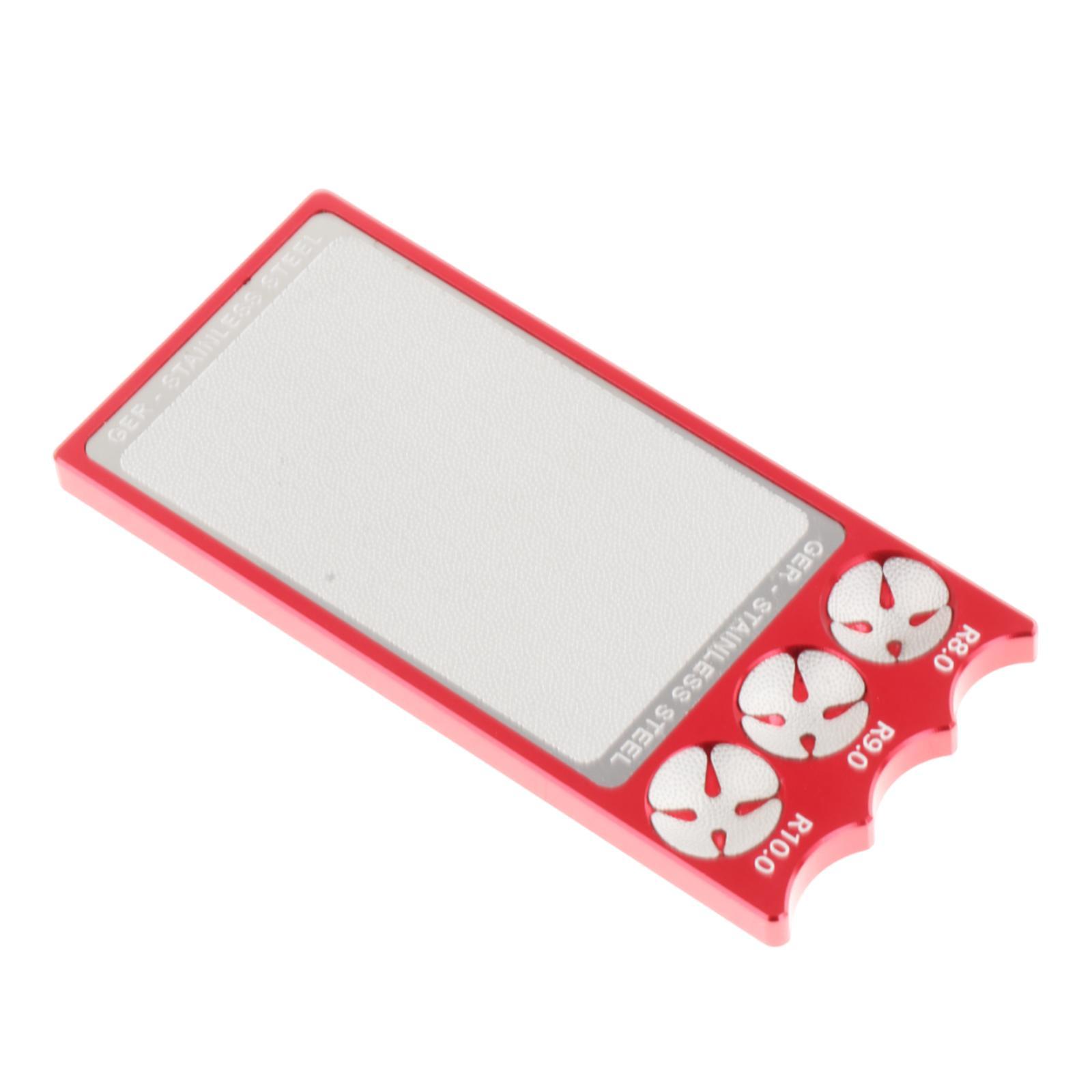 

Billiard Pool Cue Tip Shaper Supplies Premium Improve Cue Accuracy Scuffer червоний