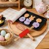 Rolling Pin Easter Non Stick Tools For Pastry Bunny Egg Design Rolling Pin And Pastry Baking Mat Set For Cookie Kitchen Pie