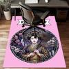 1PC Custom Name Japanese Geisha Art Theme Floor Mat Ideal for Living Room, Game Rooms, Office, Bedroom,Floor Mat Playful Design