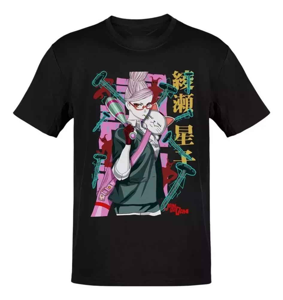 Anime Dandadan Momo Ayase Banner T Shirt Size S 4xl Gift For Friends