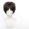 RyuuCos Attack On Titan Eren Yeager Cosplay Heat Costume School Cultural Festival Wig, Hairnet, Resistant, Disguise, Gift, Event, Halloween,