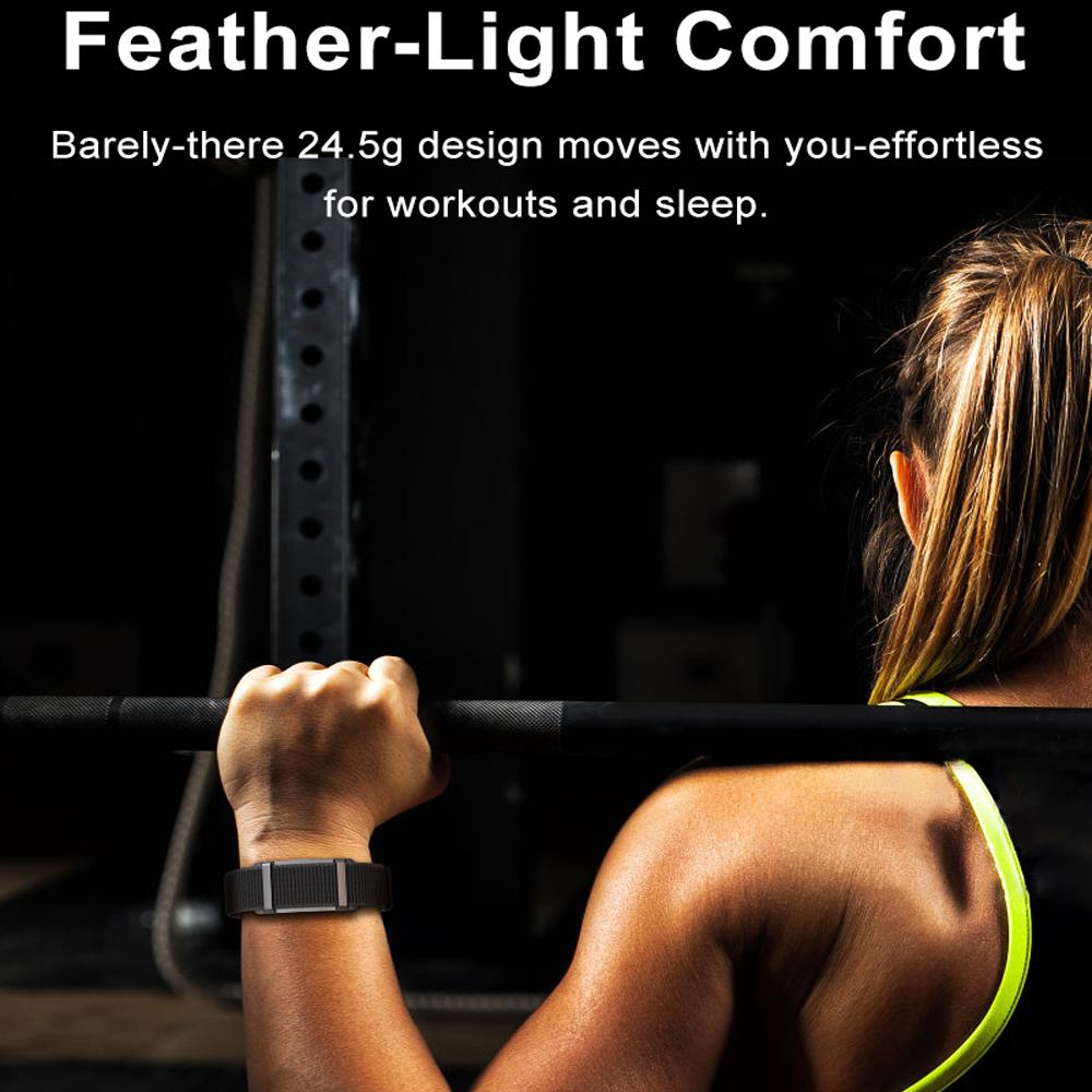 (Žádná obrazovka) YurKem Minimalistický styl Chytrý náramek Měření srdečního tepu Muži Ženy Fitness náramek Sportovní chytré hodinky Pro iOS Android