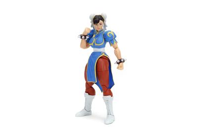 Street Fighter II Chun Li Figur Actionfigur Spielzeug für Kinder und Erwachsene 6"