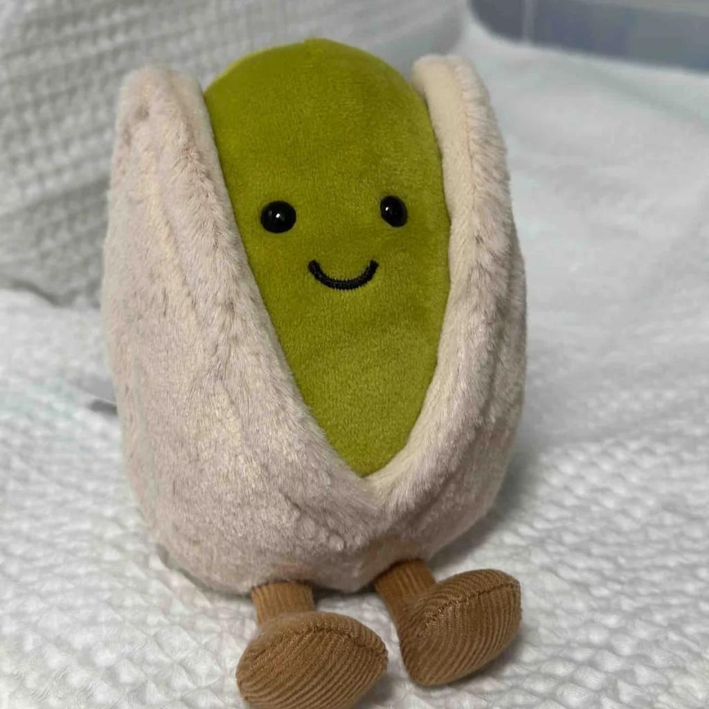 Peluche Super Morbido Pistacchio 12cm Bambola Animale di Peluche Carina Giocattolo Coccoloso Regalo Comfort per Bambine Regalo di Natale