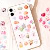 3D Cute Cartoon Animal Scrapbooking Girl Relief Stickers Sparkling Crystal Decorations for Children Phone Case DIY Craft