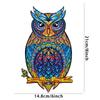 Wooden Jigsaw Puzzle Nature Theme Unique Colorful Animal Jigsaw Puzzle for Adults and Kids