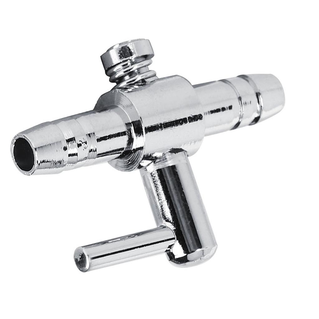 10PCS Stainless Steel Aquarium Oxygen Pump Air Volume Flow Adjustment Valve Check Fish Tank