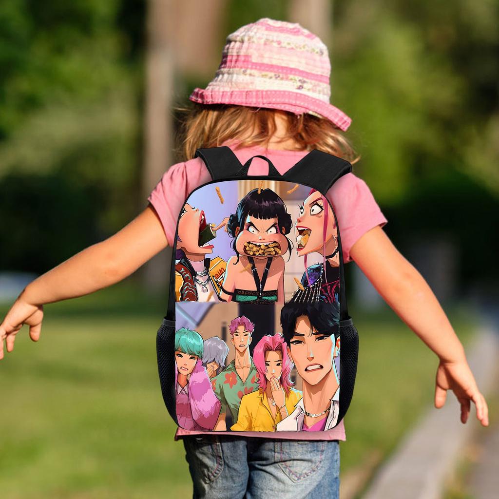 Backpack, Back To School, Cartoon Cute Travel Backpack Print Peripheral Double-shoulder Backpack For Teenagers, Students, Boys And Girls