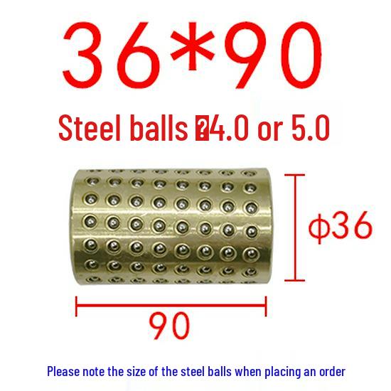 Golden Copper Ball Bearing Cage Mold Guide Bush Holder