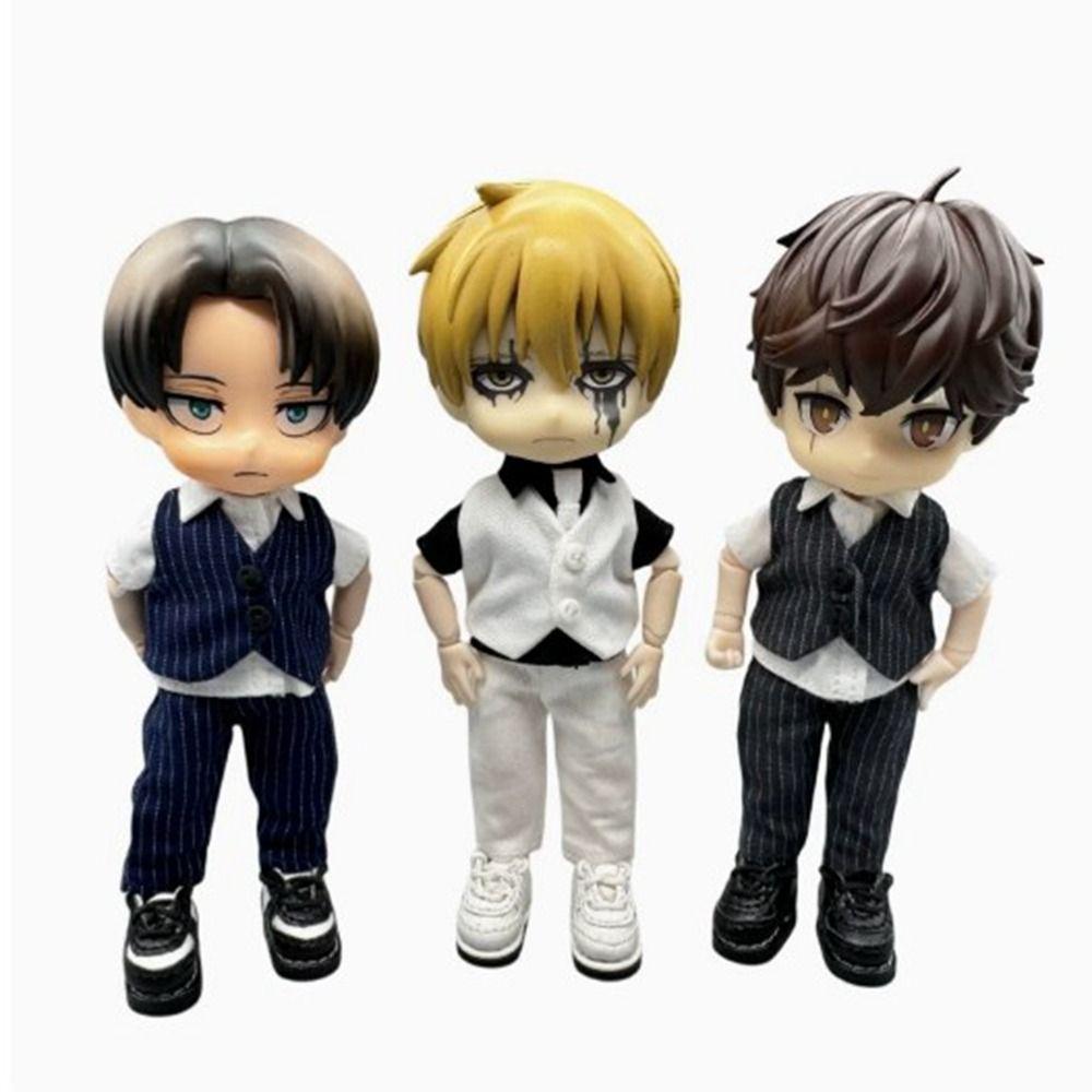 Fashion Doll Outfit Shirt Casual Wear DIY Accessories Doll Leggings Clothes Gift Toys Vest Pants Socks for 1/11 Ob11 Dolls