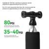 CO2 Bike Tire Inflator CO2 Tyre Filler Air Pumps with Insulated Sleeve Quick Pumping Bicycles Pump CO2 Tyre Filler