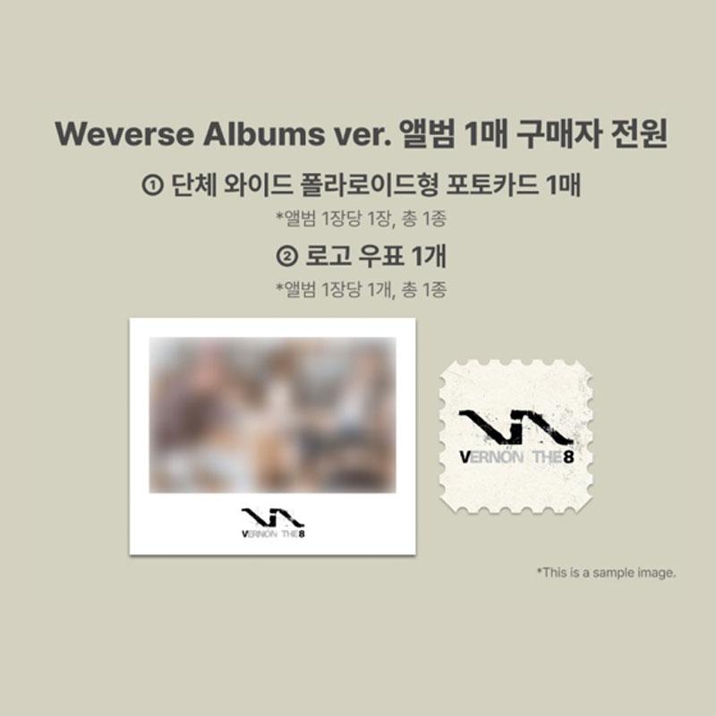 [Pre-pedido] V8 (DE DIECISIETE) Primer Mini Álbum [V8] Versión Álbumes Weverse. (Beneficio en línea)