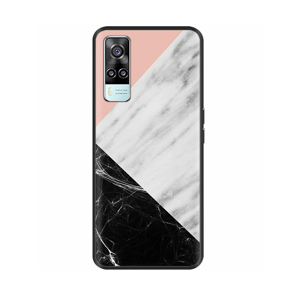 Für Vivo Y33 V2057 Hülle Silikon Weiches TPU Handy Rückabdeckung für Vivo Y33 4G Hülle für vivoY33 Y 33 2021 Coque Fundas Para Bumper