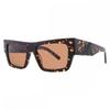 Mcm Brown Browline Unisex Sunglasses Mw0014 52e 53 Multi