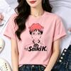 Saiki K Top Tees Femme Alternative Yk Japan Graphic Japanese Shirt Cutecore Harajuku Jojifuku S Kawaii