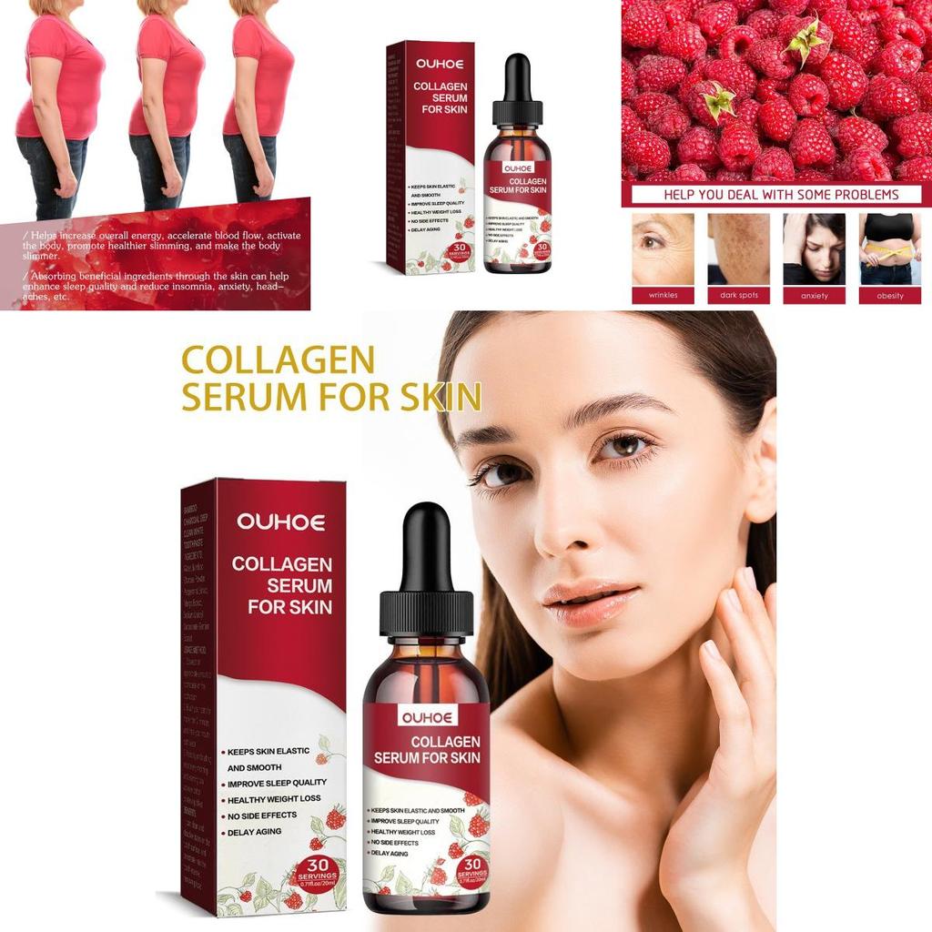 Ouhoe Collagen Essence Serum For Radiant Skin Firming And Anti-aging Benefits
