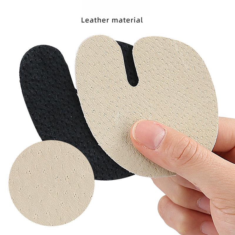 Leather Flip-flops Pinch Foot Front Pad, Slippers Sandals Invisible Anti-wear Sub-toe Anti-slip Sticker Self-adhesive Anti-wear Sole Pad