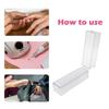Dustproof Structure Nail Drill Bits Holder Stand  Practical Storage For Daily Nail Art Tools